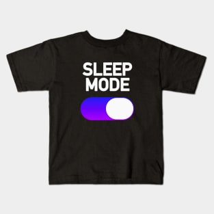 Sleep Mode: On Kids T-Shirt